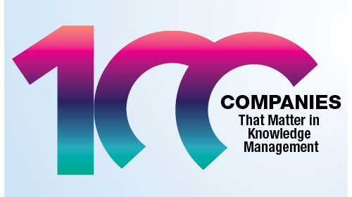 100 Companies That Matter In Knowledge Management