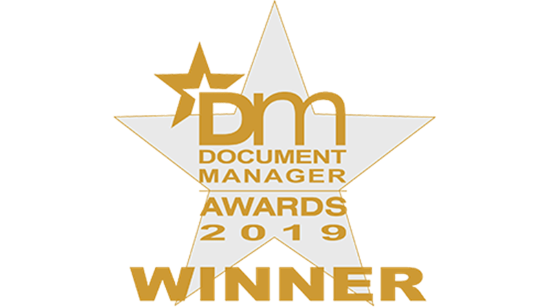 Document Manager Awards 2019 Winner